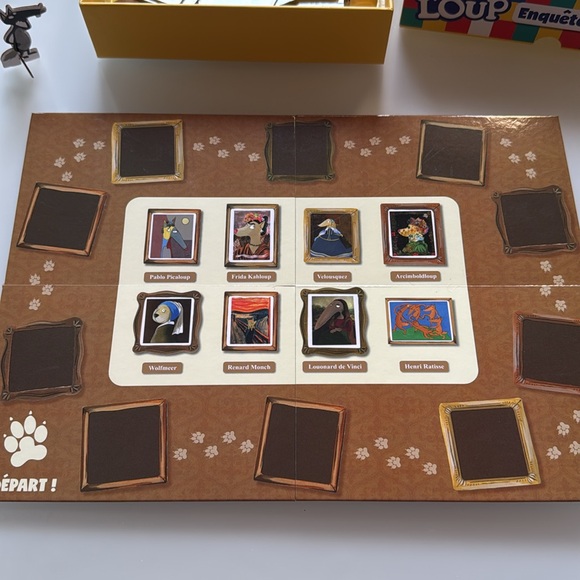 Le jeu de Loup Enquete au musee game - Picture 5 of 6